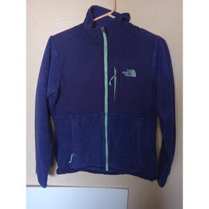 North Face Denali Ladies Polar Fleece And Nylon Jacket Size Small